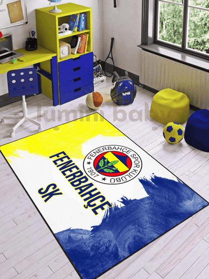 Fenerbahçe 7 Dijital Baskılı Çocuk Halısı