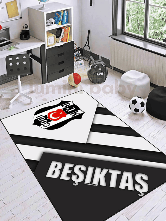 Beşiktaş 8 Dijital Baskılı Çocuk Halısı