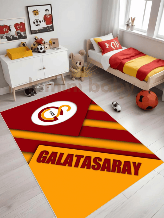 Galatasaray 10 Dijital Baskılı Çocuk Halısı